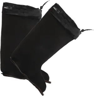 1 Pair Rain Boots Inner Sleeve Insulated Boot Liners Warm Socks for Men Cozy Boot Inserts Mens Hunting Socks Boot Socks for Cold Weather Warm Fleece Boot Liners Cloth Black