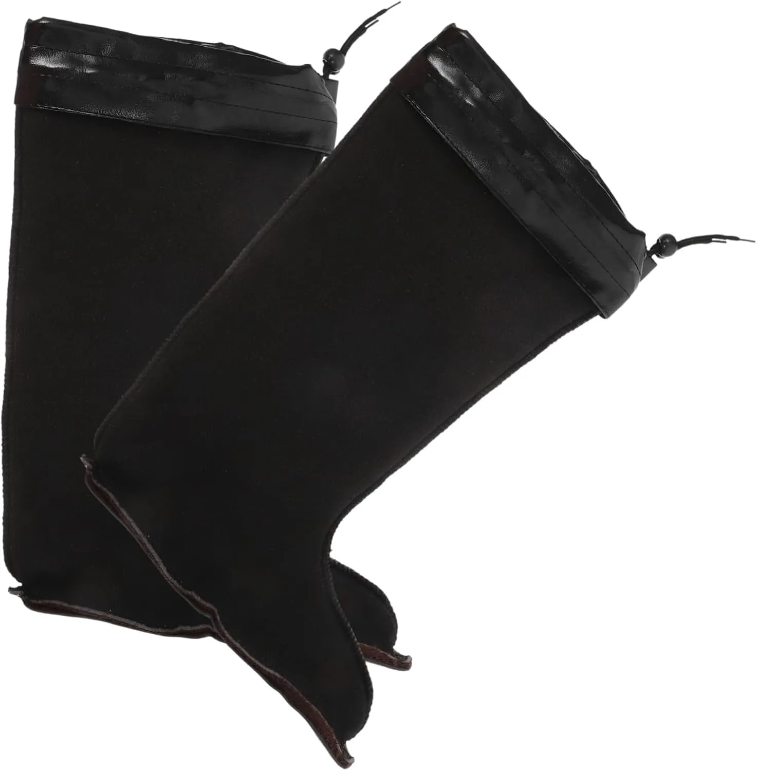 1 Pair Rain Boots Inner Sleeve Insulated Boot Liners Warm Socks for Men Cozy Boot Inserts Mens Hunting Socks Boot Socks for Cold Weather Warm Fleece Boot Liners Cloth Black