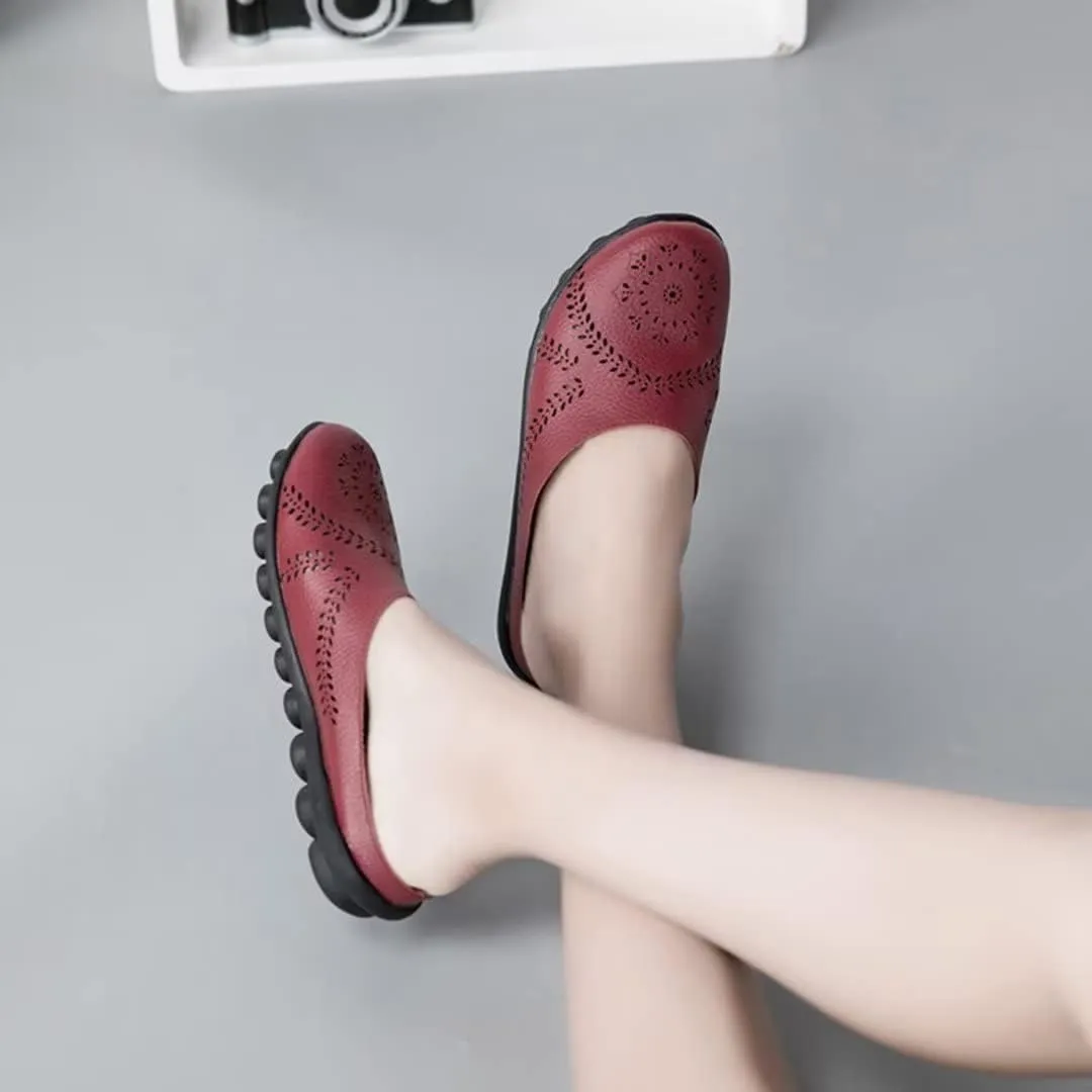 2024 Women's Hollowed Out Casual Fashion Flat Mules