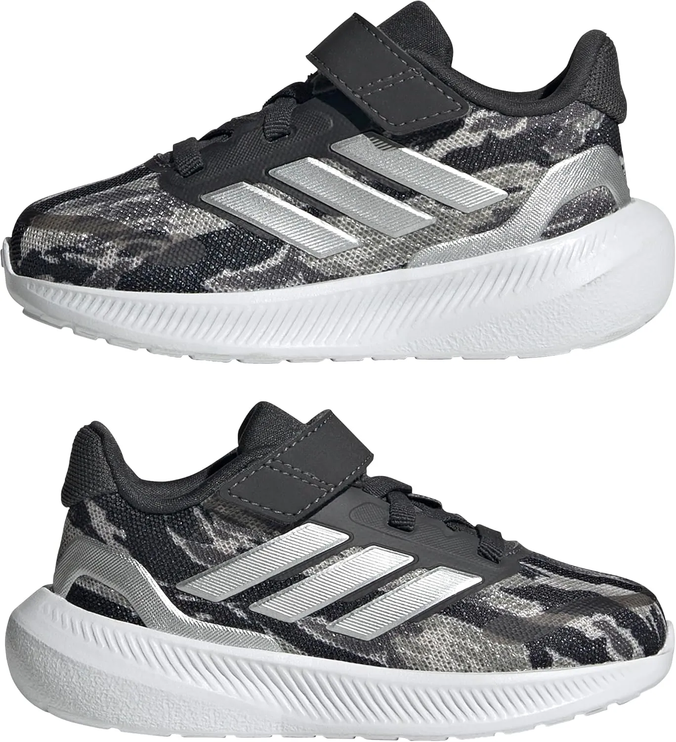 adidas Baby Boys' Run Falcon 5 Elastic Lace Sneaker
