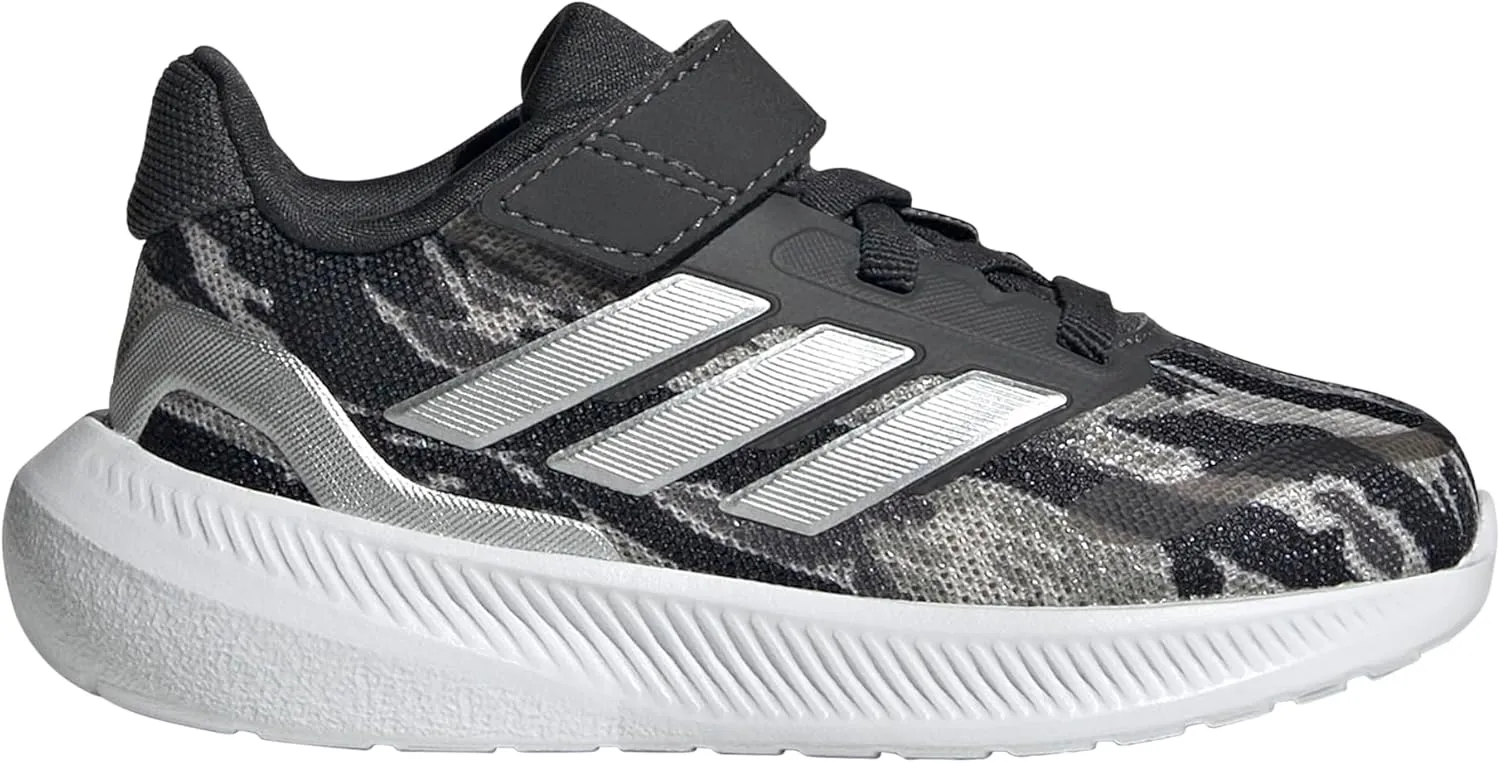 adidas Baby Boys' Run Falcon 5 Elastic Lace Sneaker