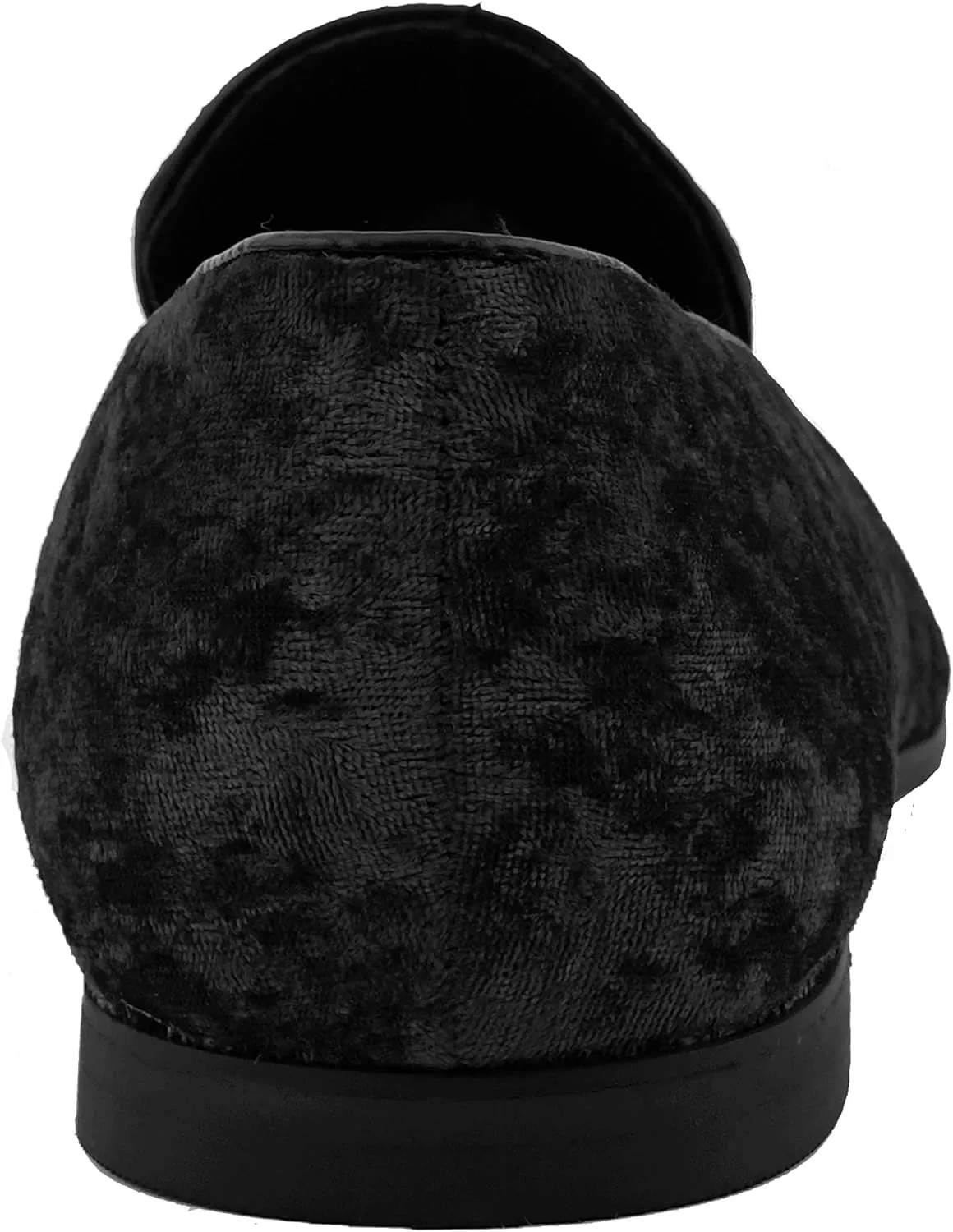 Amali Hauser2 - Men's Slippers - Mens Loafers - Designer Shoes for Men - Crushed Velvet, Luxurious, Mens Casual Shoes - Mens Slip On Shoes- Tuxedo Shoes