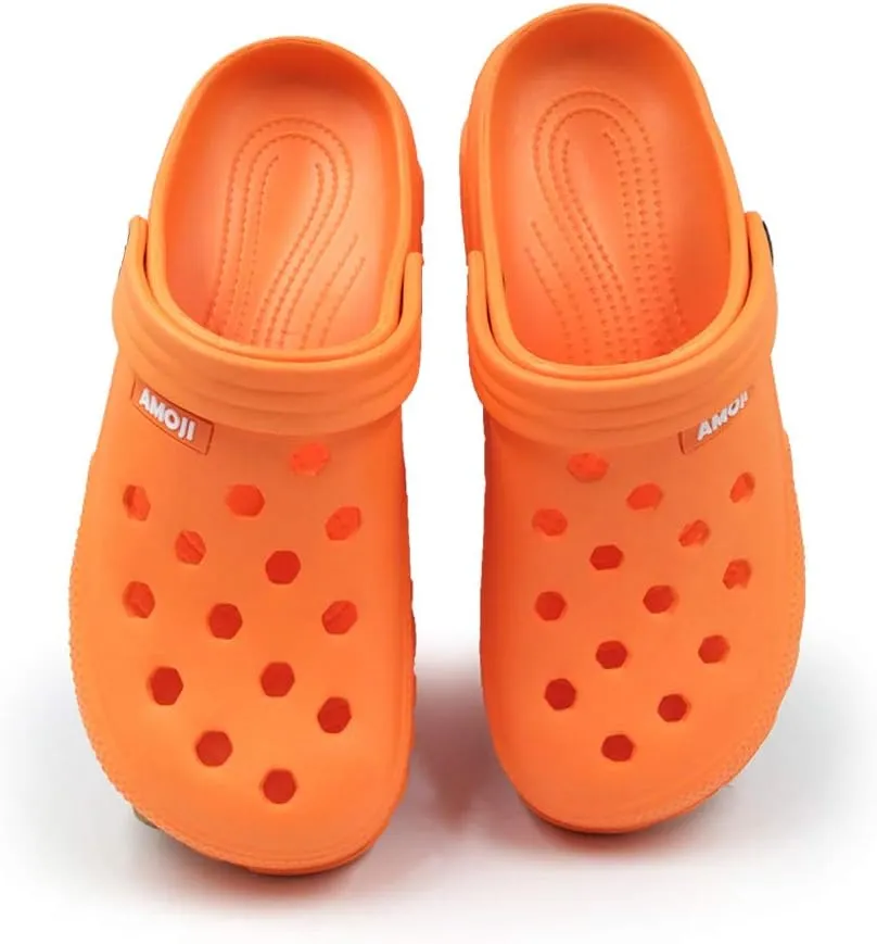 Amoji Unisex Garden Clogs Gardening Shoes AA1521