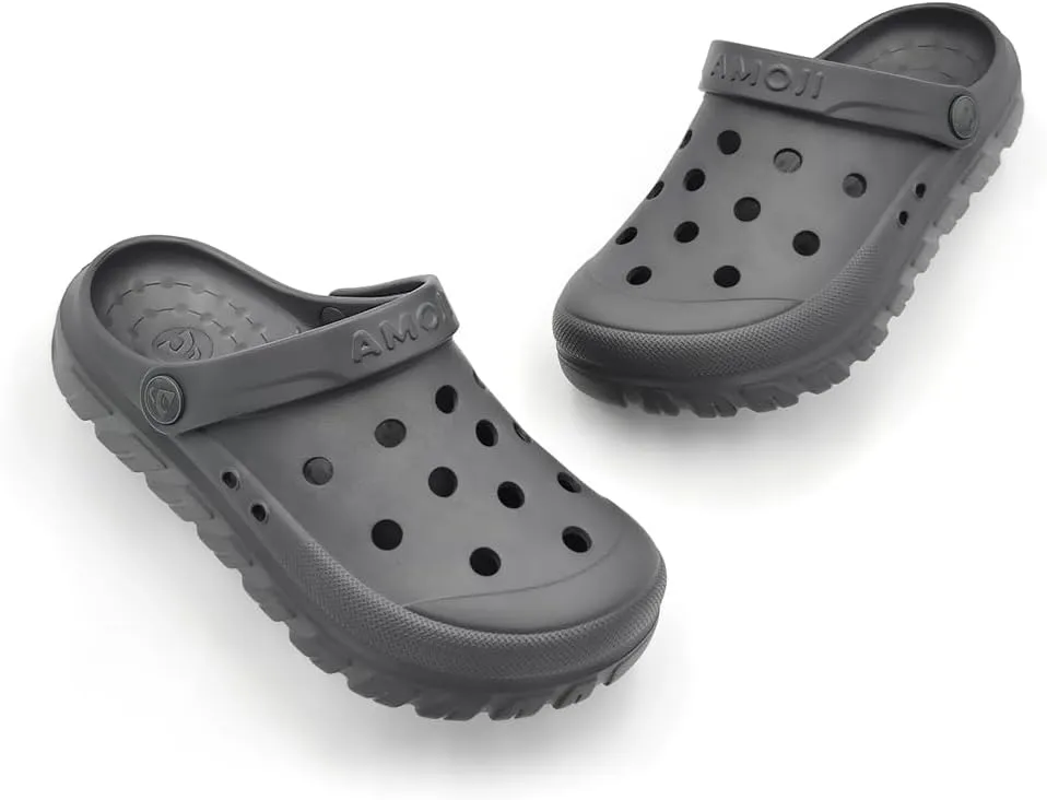 Amoji Unisex Garden Clogs Gardening Slip On Shoes CL212