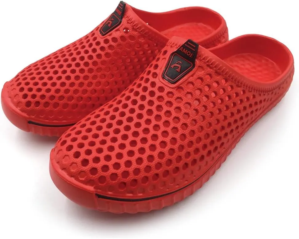 Amoji Unisex Garden Clogs Shoes Slippers Sandals AM1702
