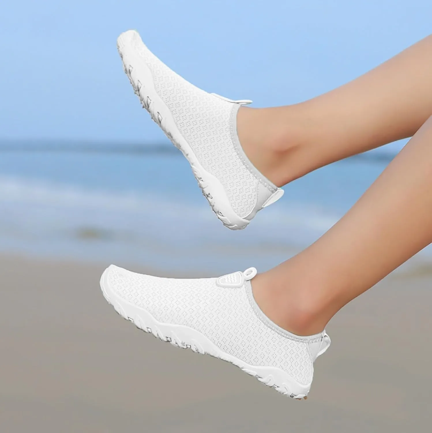 Aqua Water Shoes Barefoot Quick Dry Non Slip Swim Surf Beach Yoga Camping Boating River Pool Sport Shoes Adults Spring Shoe for Women 2025