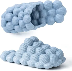 ASONGMAKE Womens Massager Slippers,Funny Bubble Unisex Super Soft Sandals Mens Breathable Beach Slides,Bath Shower Slippers Bedroom Spa House Sandals