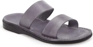 Aviv - Leather Wide Strap Sandal - Womens Sandals