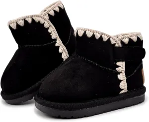 Baby Boots Winter Snow Booties Infant Boys Girls Outdoor Warm Shoes for Cold Weather 6 9 12 15 18 24 Months