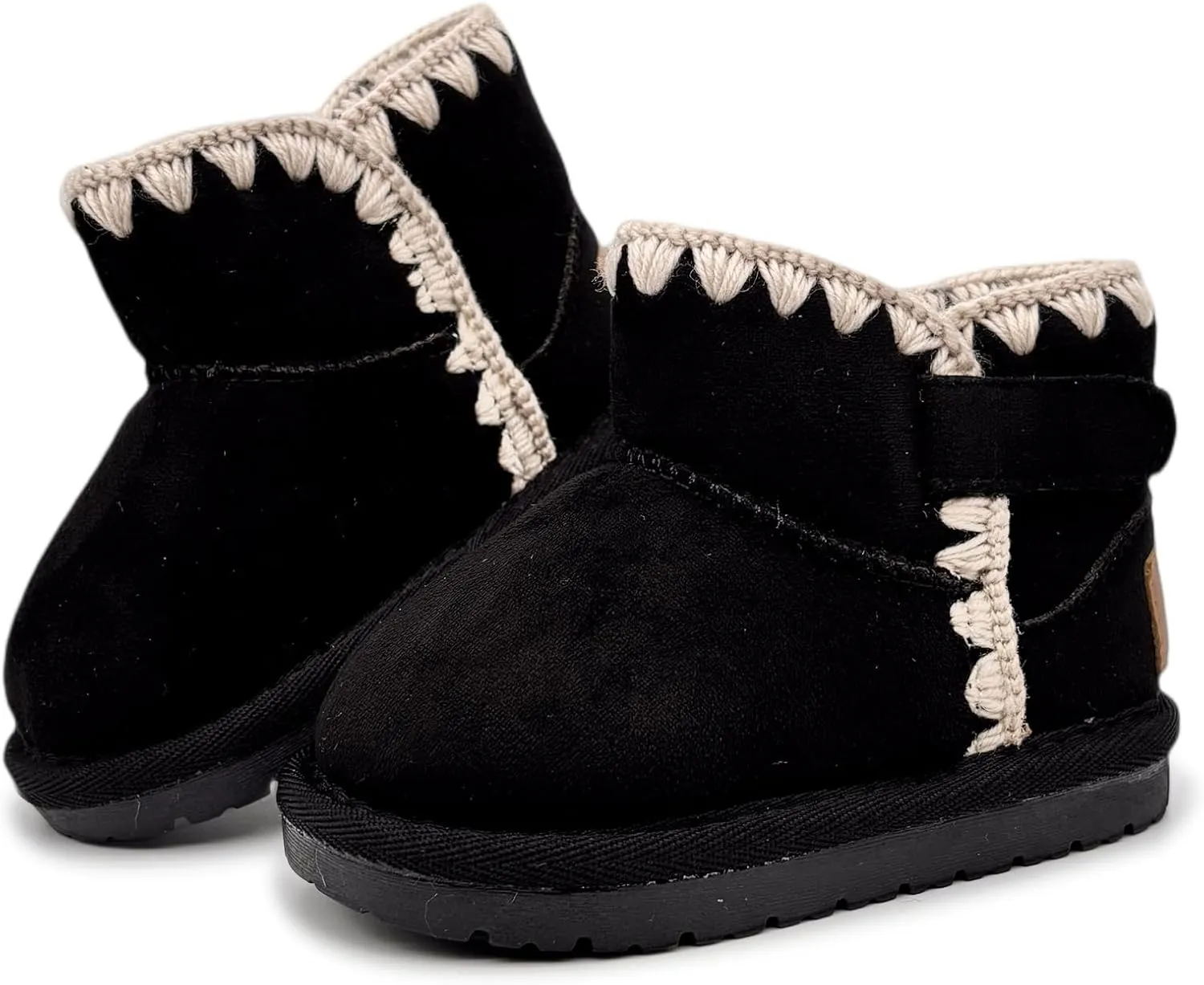 Baby Boots Winter Snow Booties Infant Boys Girls Outdoor Warm Shoes for Cold Weather 6 9 12 15 18 24 Months