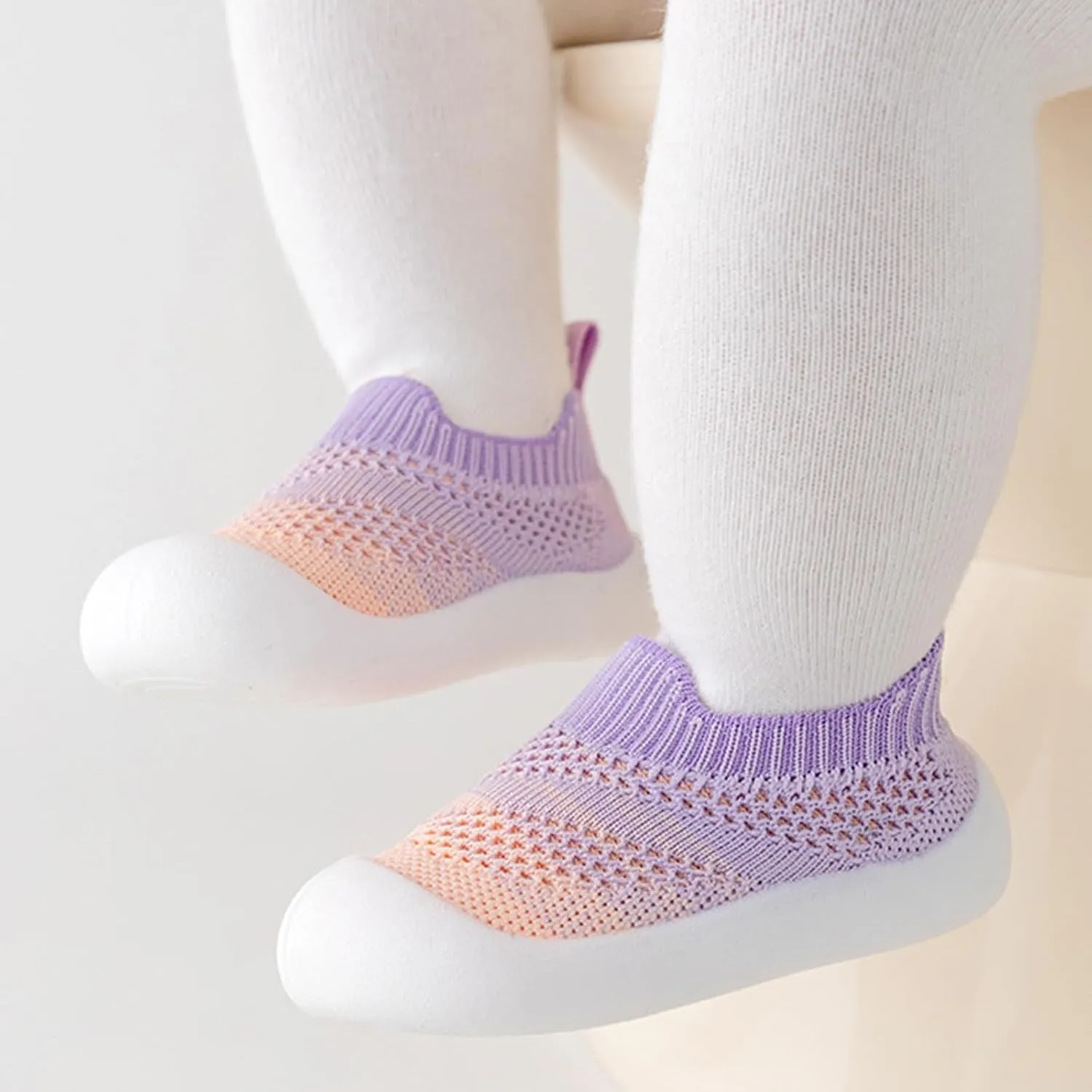 Baby Boys Girls Sandals Non Slip Close Toe Flats Breathable Mesh Walking Shoes Infant Summer Sole Water Sneakers