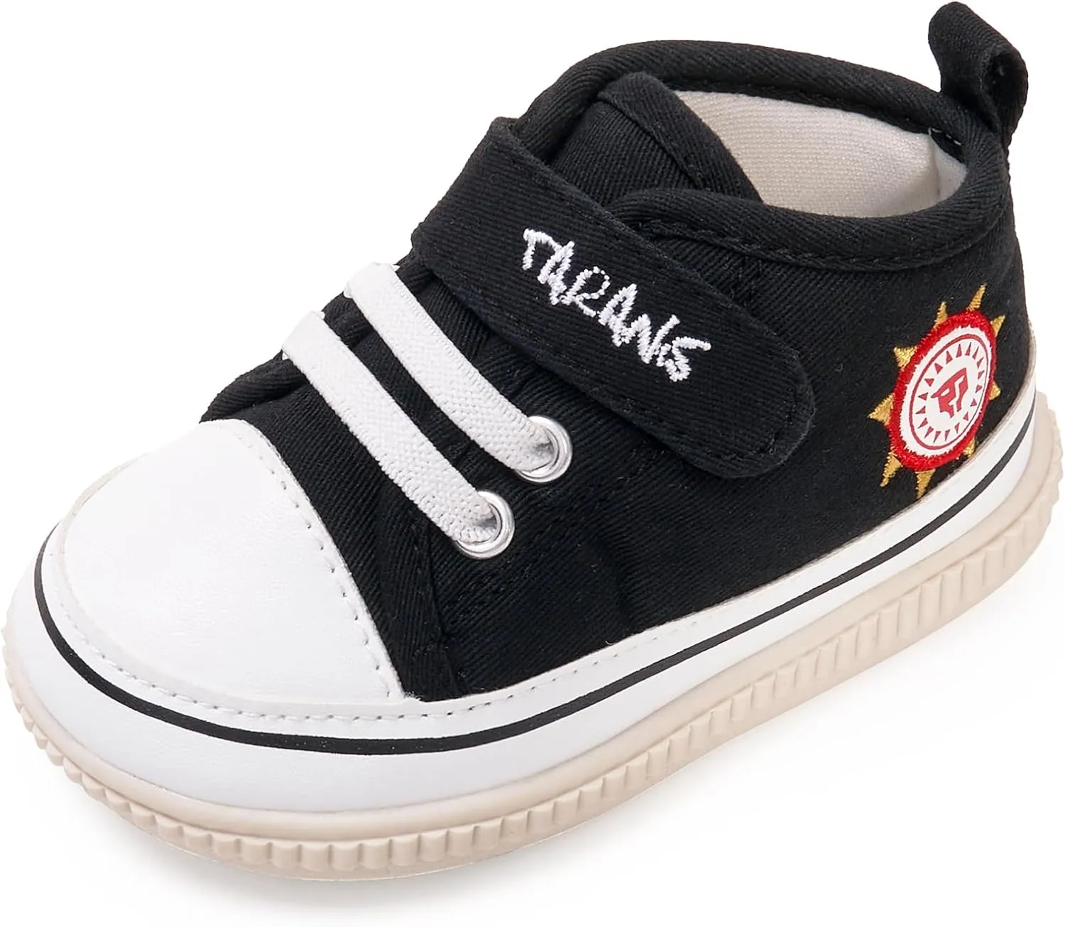 Baby Boys Girls Squeaky Shoes Anti-Slip Soft Rubber Sole Sneakers Toddler First Walkers