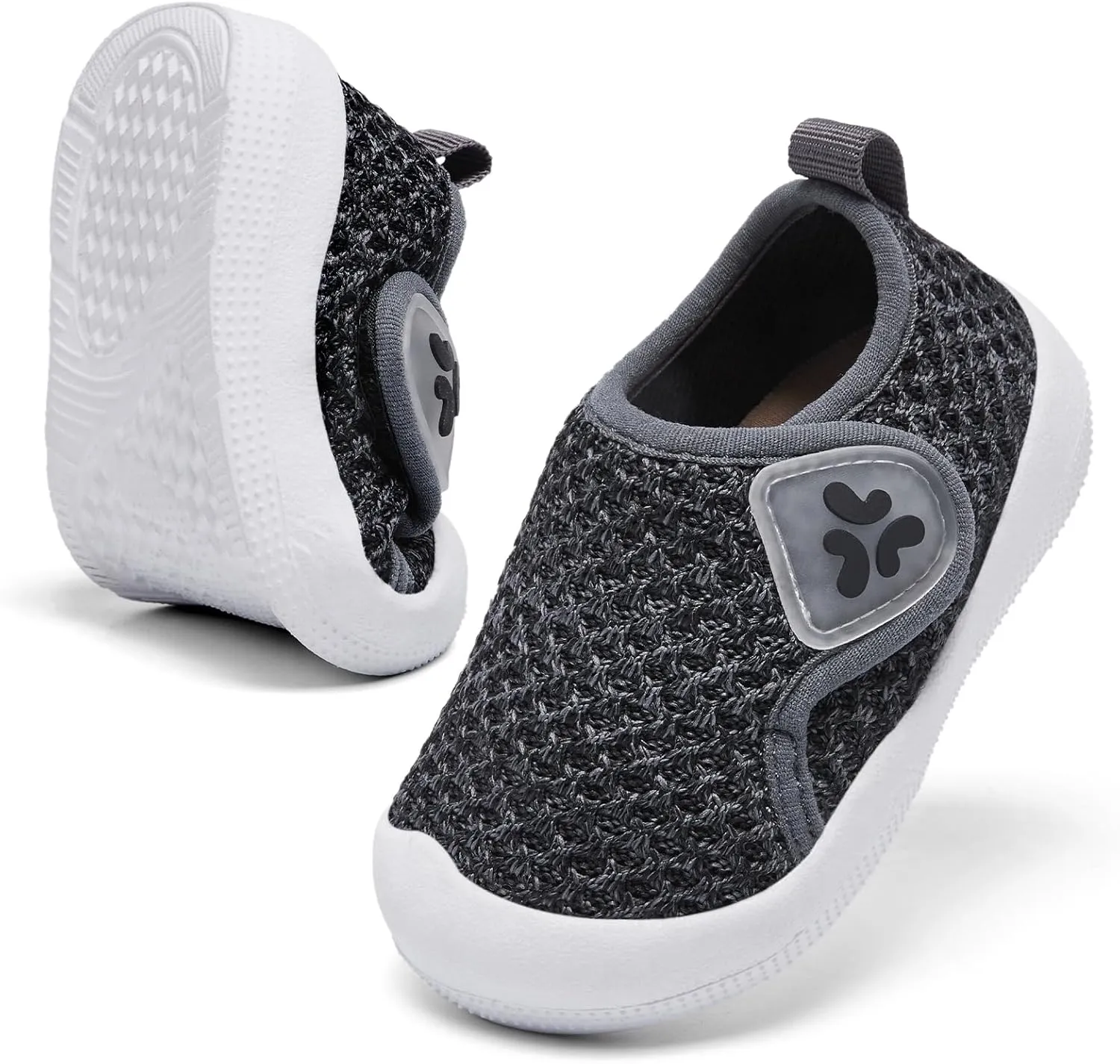 Baby Shoes Infant Boys Girls First Walker Shoes Baby Walking Shoes Lightweight Breathable Sneakers with Non-Slip Soles 0-24 Months