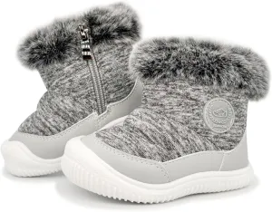 Baby Snow Boots Winter Warm Booties Infant Boys Girls Outdoor Shoes for Cold Weather 6 9 12 15 18 24 Months