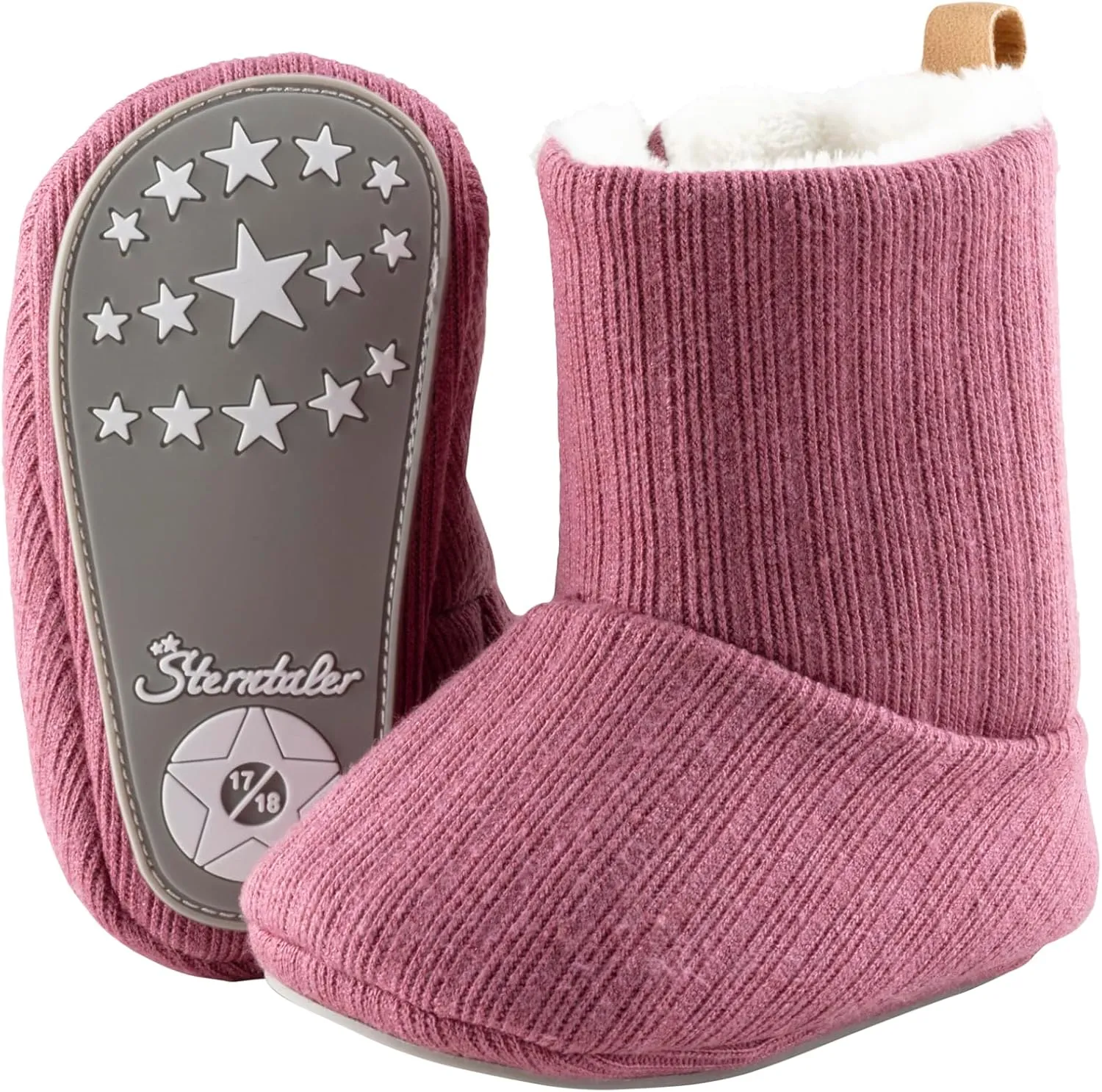 Babystiefel Strickoptik, Boots Knitted Look Baby-Girls