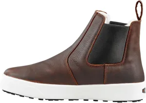 Baffin Men's STRATHCONA Winter Boots | Warm Waterproof Insulated Slip-On Leather Boots with Wool Lining & Slip-Resistant Sole