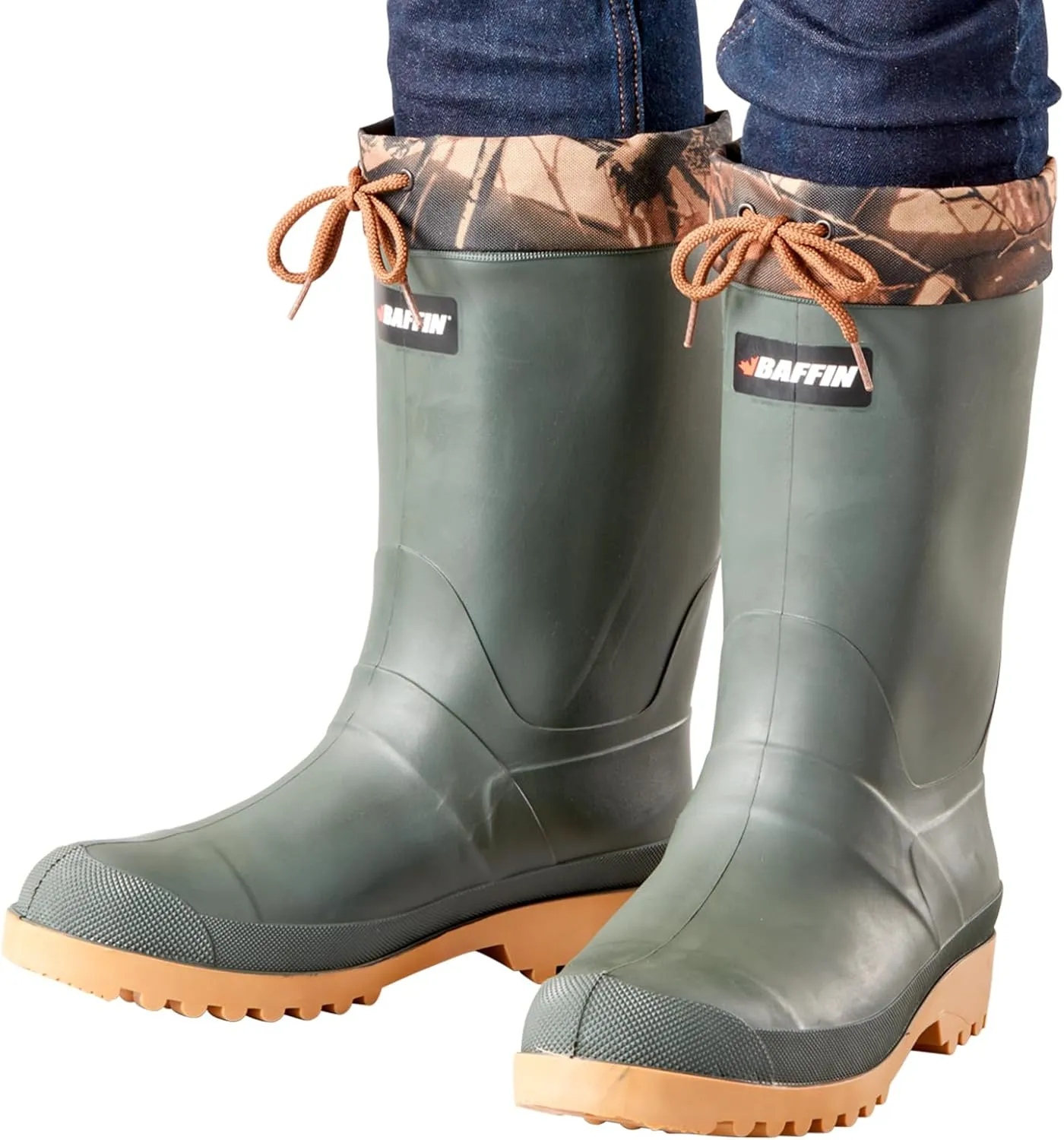 Baffin Trapper | Men's Boots | Mid-calf Height | Available in Forest color | Perfect for Every Seasons, Hunting & Fishing