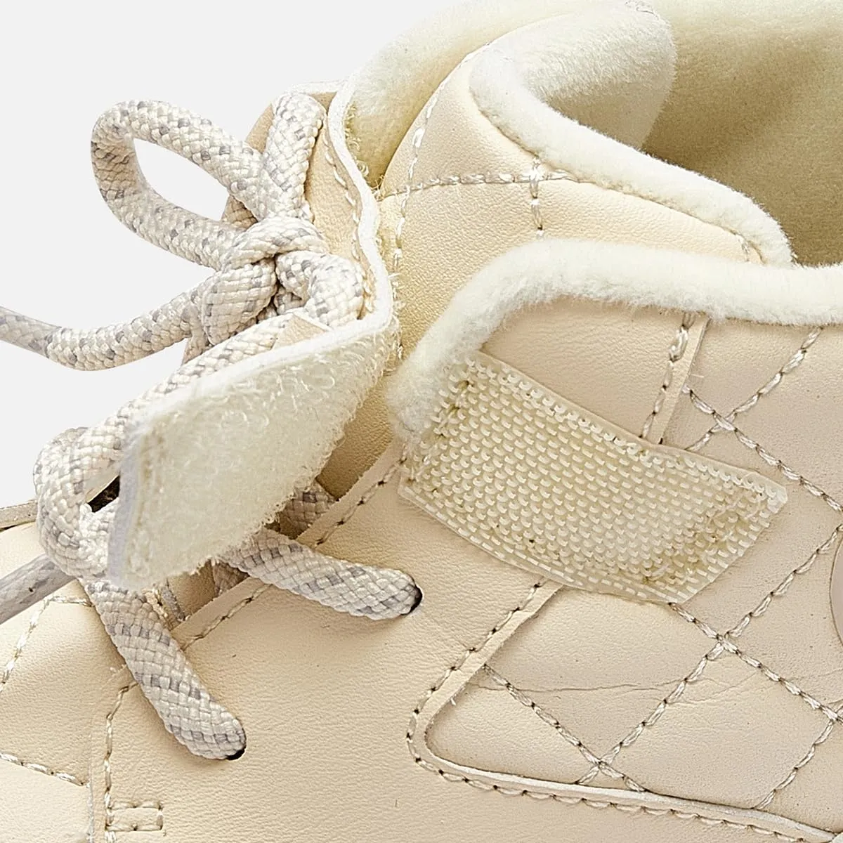 Balabala Toddler's Lace-Up Quilted Winter Boots, Comfortable Anti-Slip Hook and Loop Warm Boots