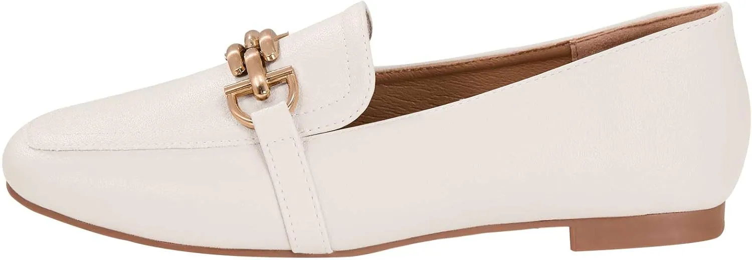 baobeijiadao Womens Loafers Slip On Penny Loafers Low Heel Comfortable Flats Shoes for Women Work Office