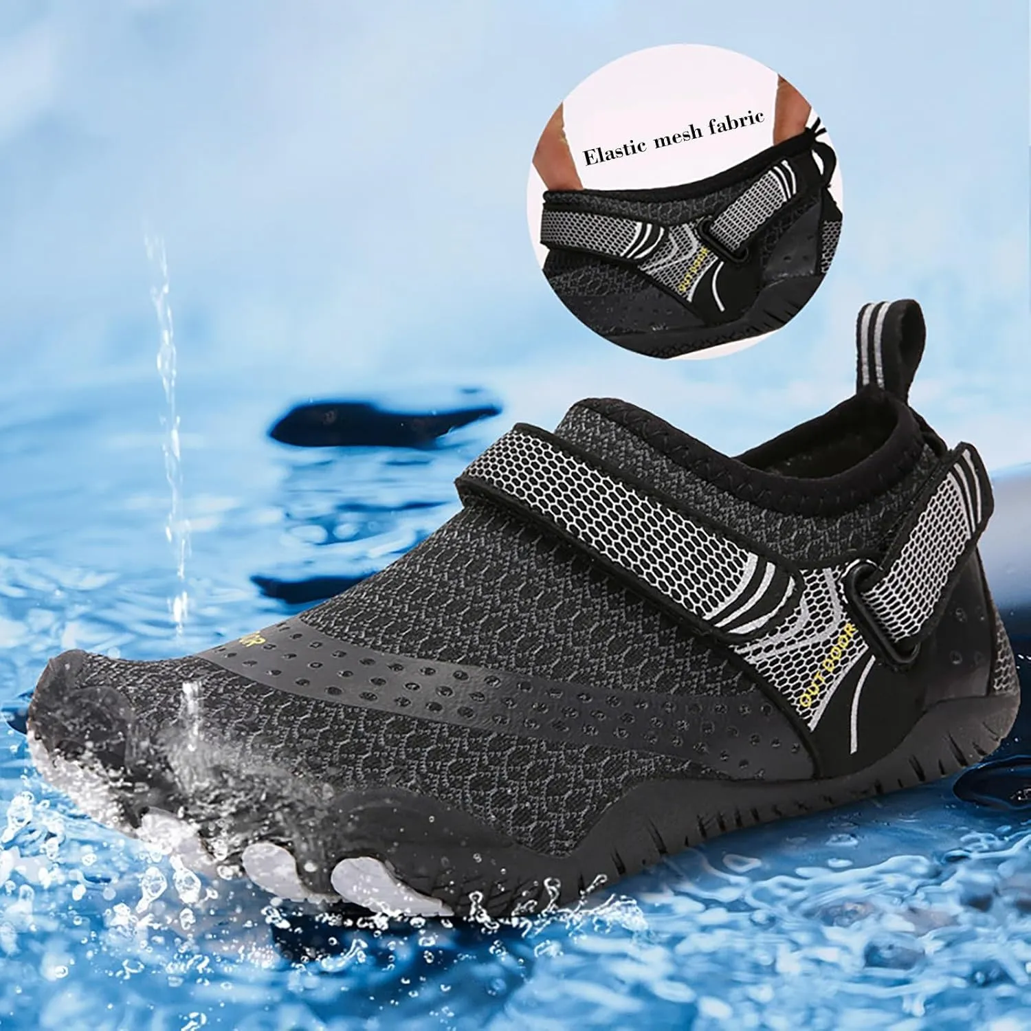 Barefoot Aqua Shoes for Women Men Quick Dry Water Shoes Beach Swim Pool Surf Yoga Hiking Lightweight Non Slip Outdoor Sports