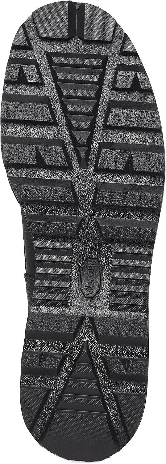Belleville 495 ST 8 Inch US Navy General Purpose EH Rated Steel Toe Boots for Men - Black Leather with FOD Resisting Vibram Carrier Traction Outsole; Berry Compliant