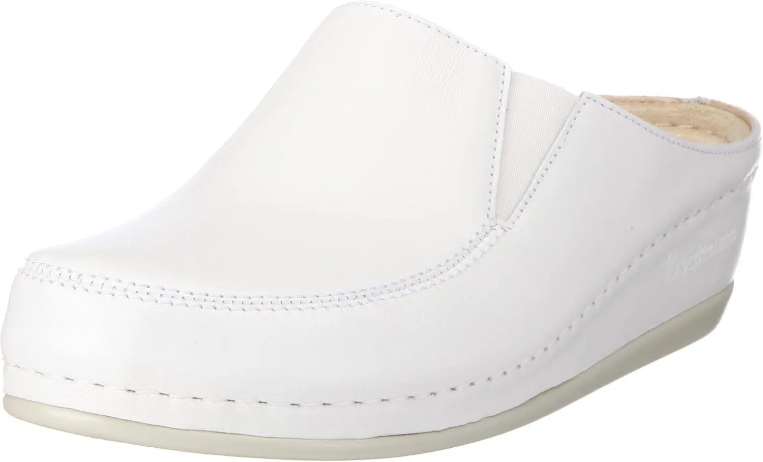 Berkemann Women's Clogs & Mules, White, 7