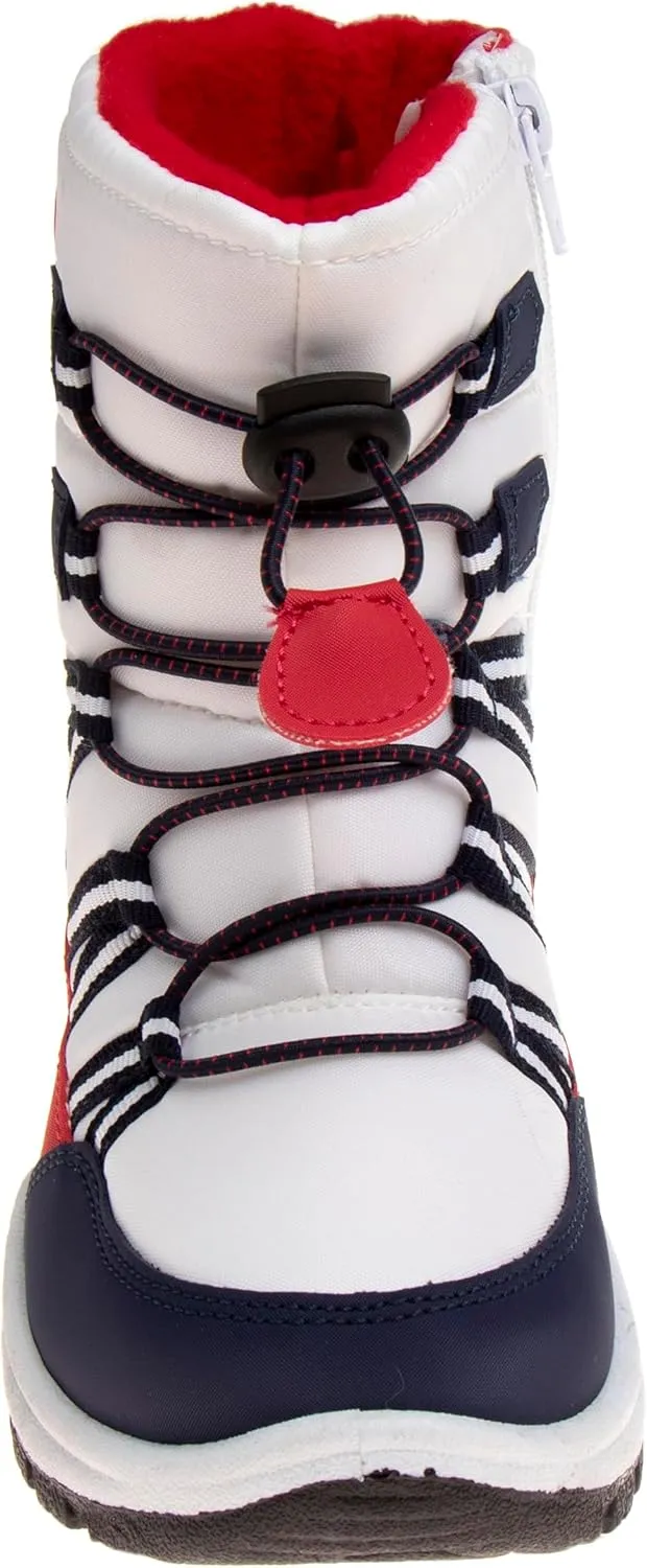 Beverly Hills Polo Club Boy's Insulated Winter Snow Boots Warm Slip Resistant