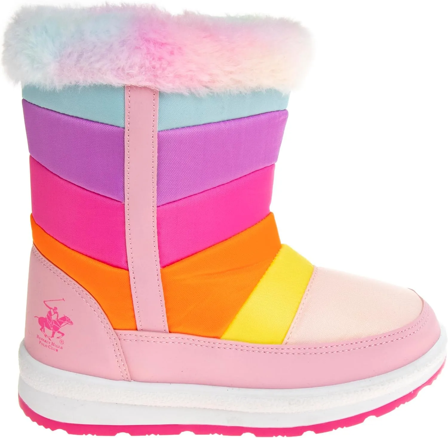 Beverly Hills Polo Club Girl's Insulated Winter Snow Boots (Toddler-Little Kid)