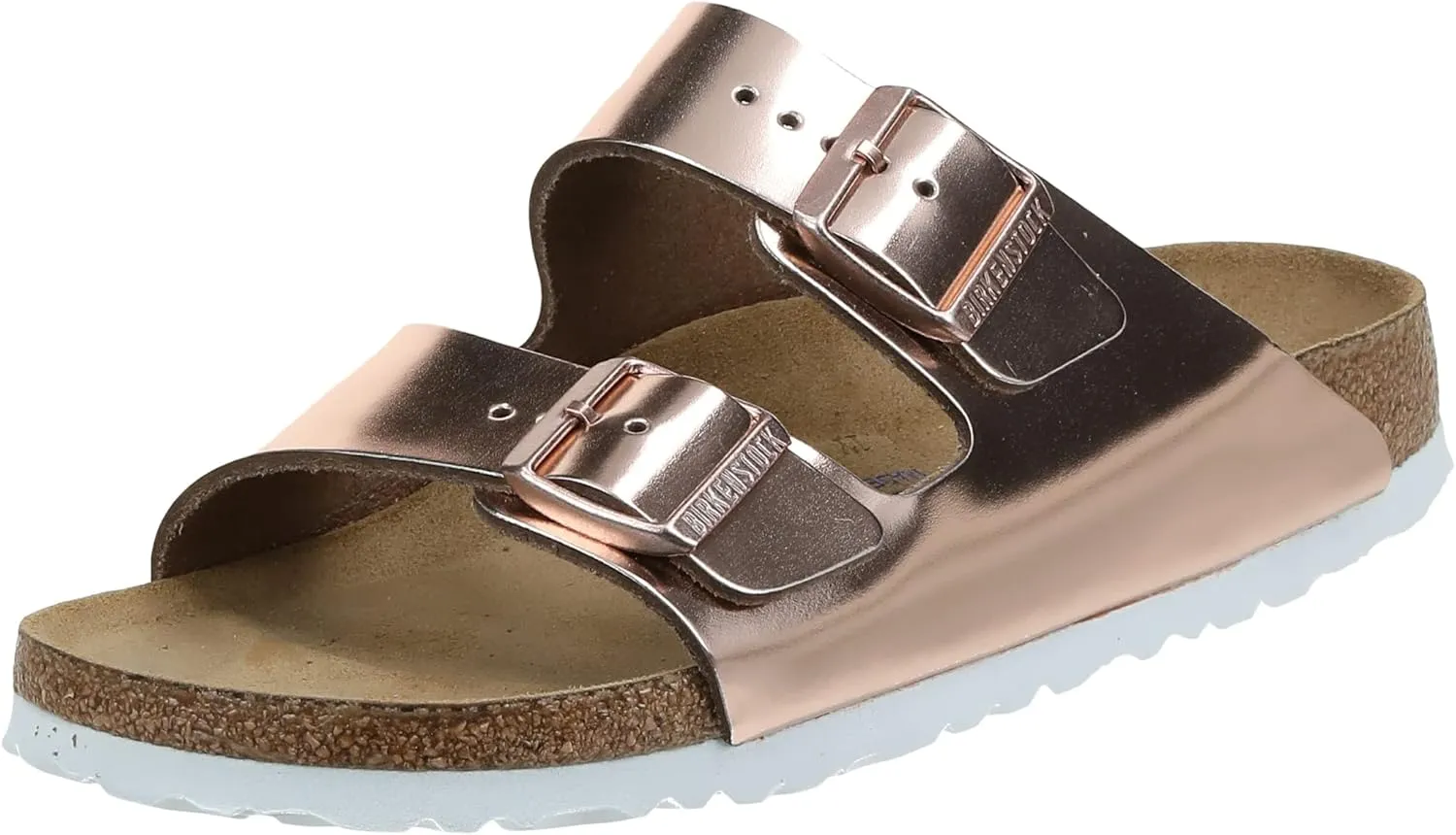 Birkenstock Classic Women's Mules, Brown Metallic Copper, 7