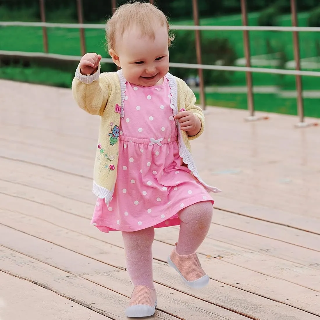 BMCiTYBM Baby Shoes Infant Boy Girl First Walker Shoes Toddler Walking Shoes Lightweight Non-Slip Sneakers for 6 9 12 18 24 Months