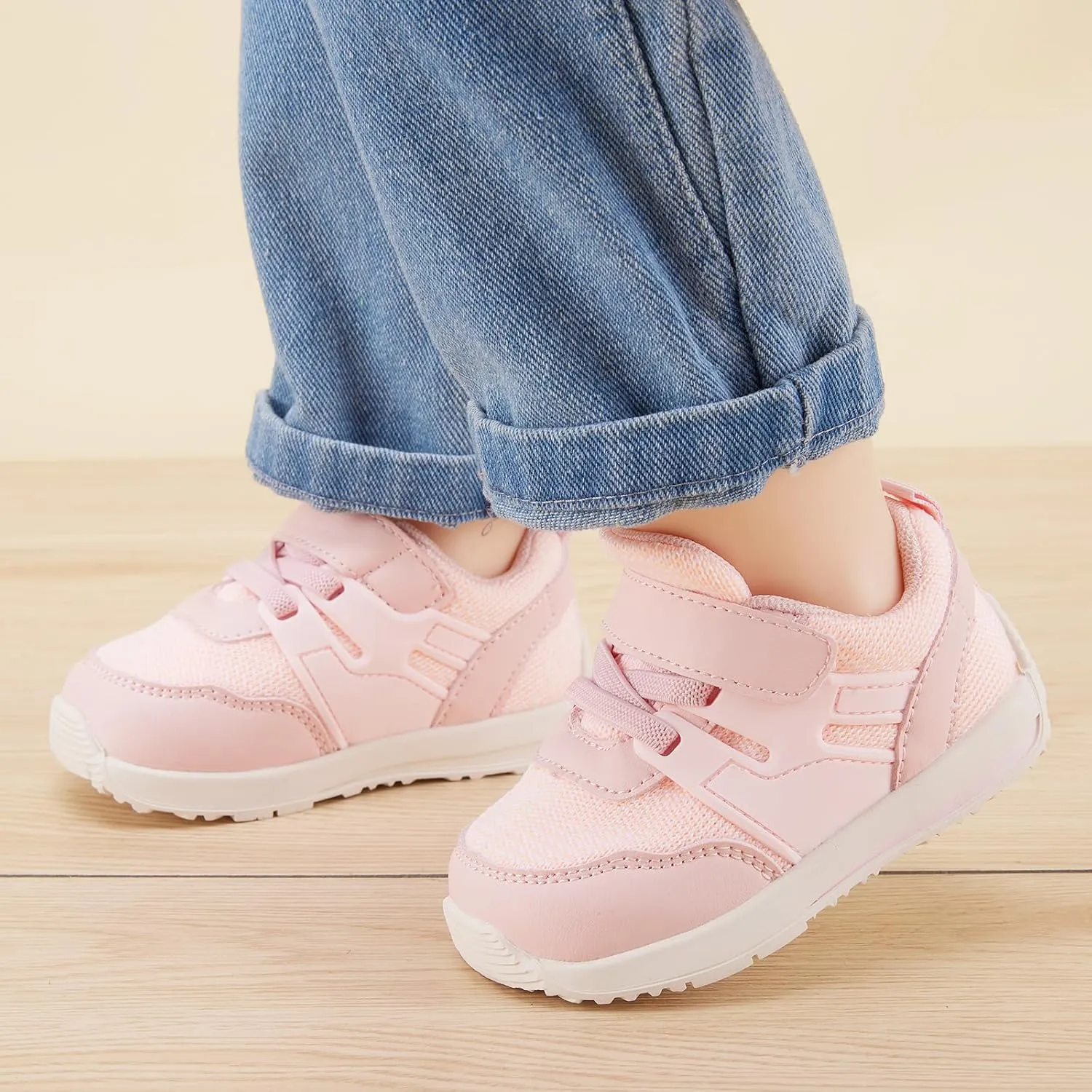 BMCiTYBM Baby Shoes Infant Boy Girl First Walking Shoes Toddler Lightweight Non-Slip Tennis Sneakers for 6 9 12 18 24 Months