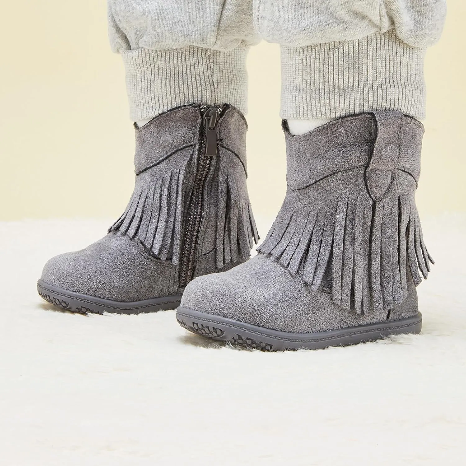 BMCiTYBM Baby Snow Boots Boys Girls Winter Warm Shoes Lightweight Outdoor Shoes for Infant Toddler 6 9 12 18 24 Months