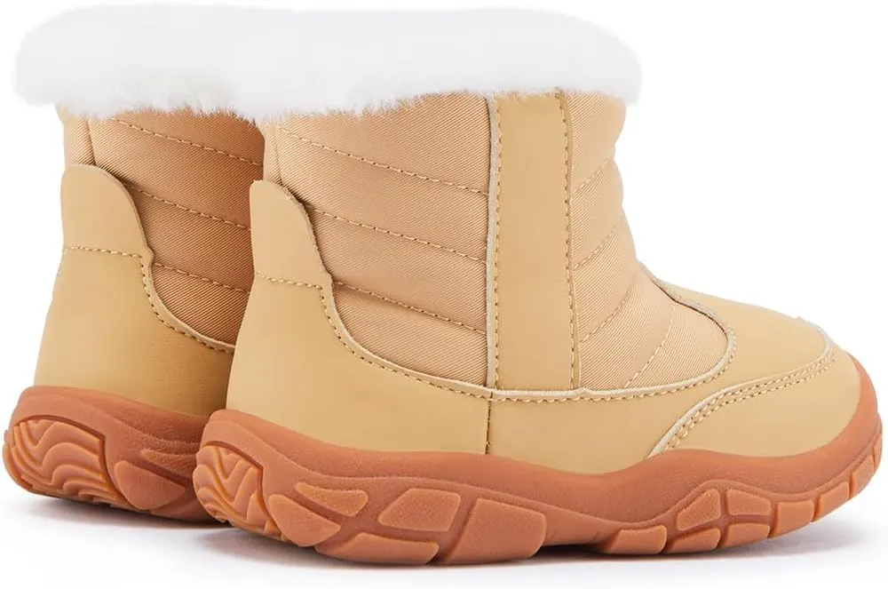 BMCiTYBM Baby Snow Boots Infant Winter Boots Toddler Boys Girls Warm Walking Shoes for 6 9 12 18 24 Months