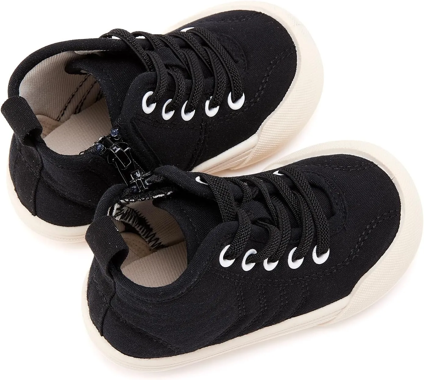 BMCiTYBM Baby Walking Shoes Boy Girl High Top Sneakers Infant First Shoes for Learning to Walk 6 9 12 18 24 Months