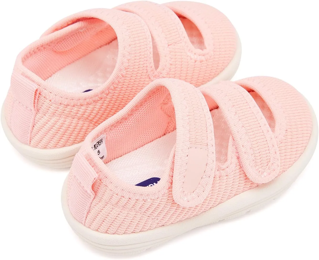 BMCiTYBM Baby Walking Shoes Infant Boy Girl First Walker Sneakers Breathable Lightweight Non-Slip Barefoot Shoes 6 9 12 18 24 Months