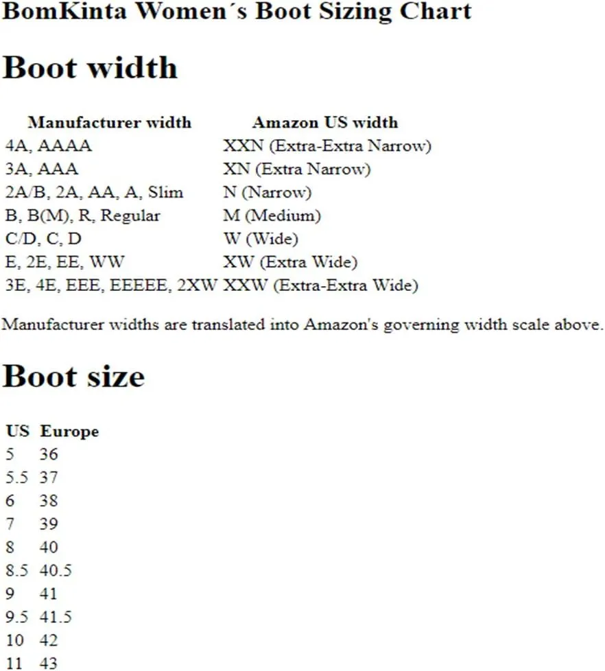 BomKinta Women's Snow Boots Keep Warm Anti-Slip Soft Sole Warm Fur Lined Winter Ankle Booties