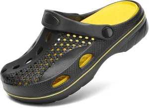 Boys and Girls Arch Support Garden Clogs Shoes Kids Slippers Indoor Outdoor Beach Sandals Removable Cushion Insole