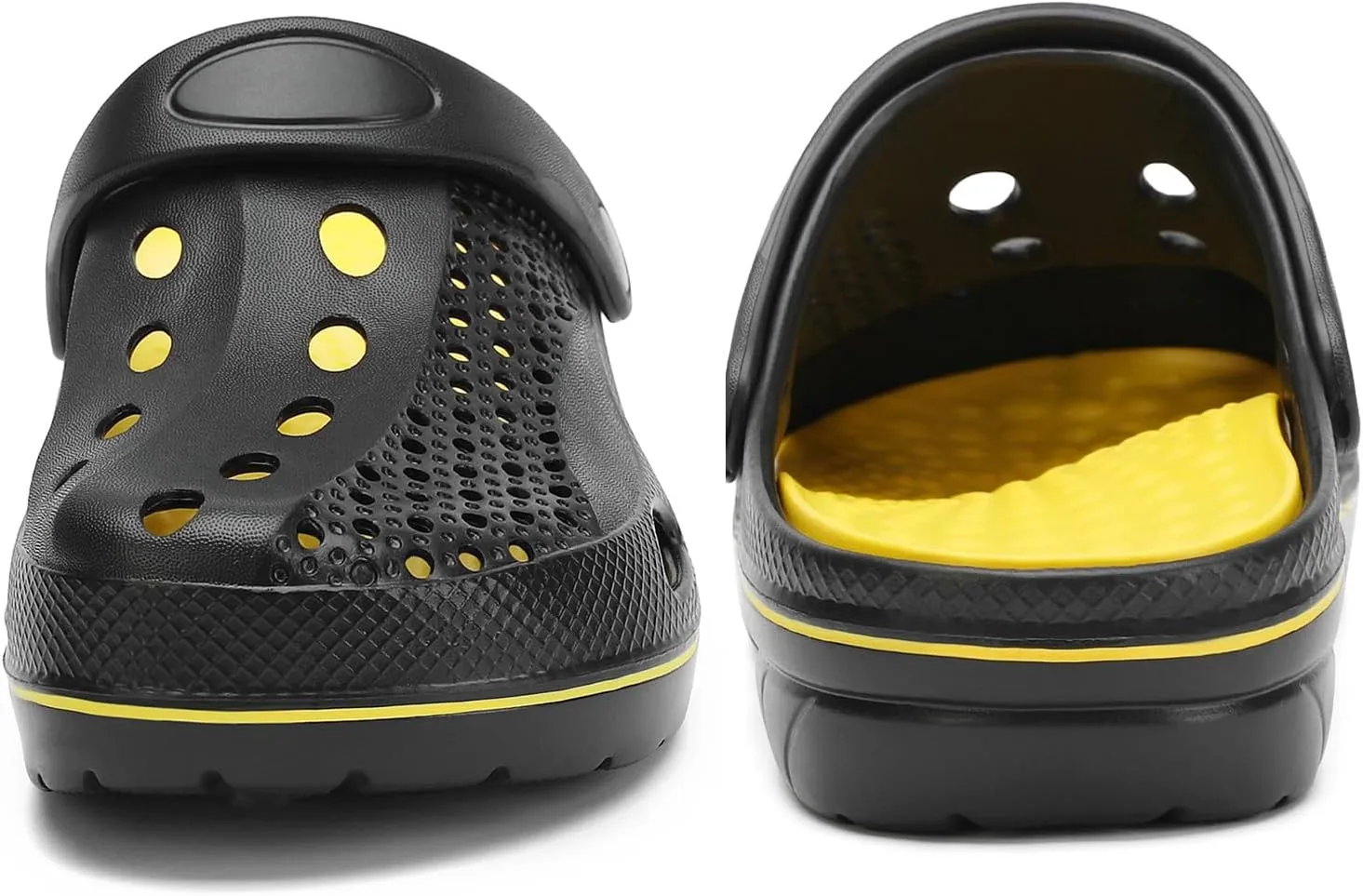 Boys and Girls Arch Support Garden Clogs Shoes Kids Slippers Indoor Outdoor Beach Sandals Removable Cushion Insole
