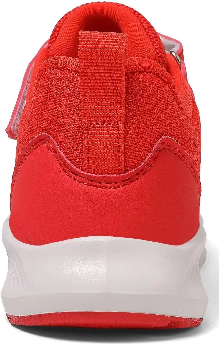 Boys Girls Tennis Shoes Kids Lightweight Breathable Sneakers Non-Slip Running Sport Athletic