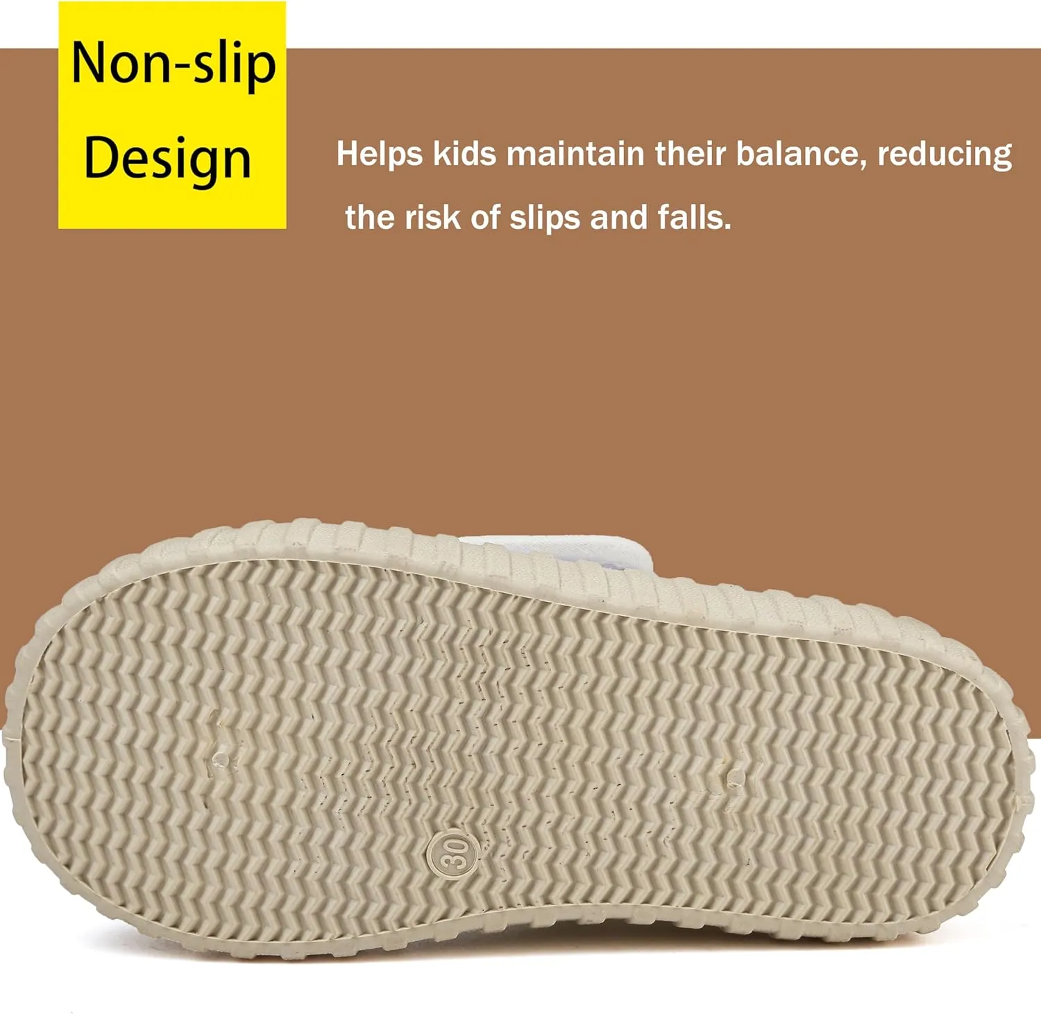 Boy's Girl's Toddlers Canvas Shoes Slip-On Lightweight Kids Sneakers Hook and Loops Casual Skin-Friendly Walking Running Shoes with Multicolor Sole (Toddler/Little Kids)