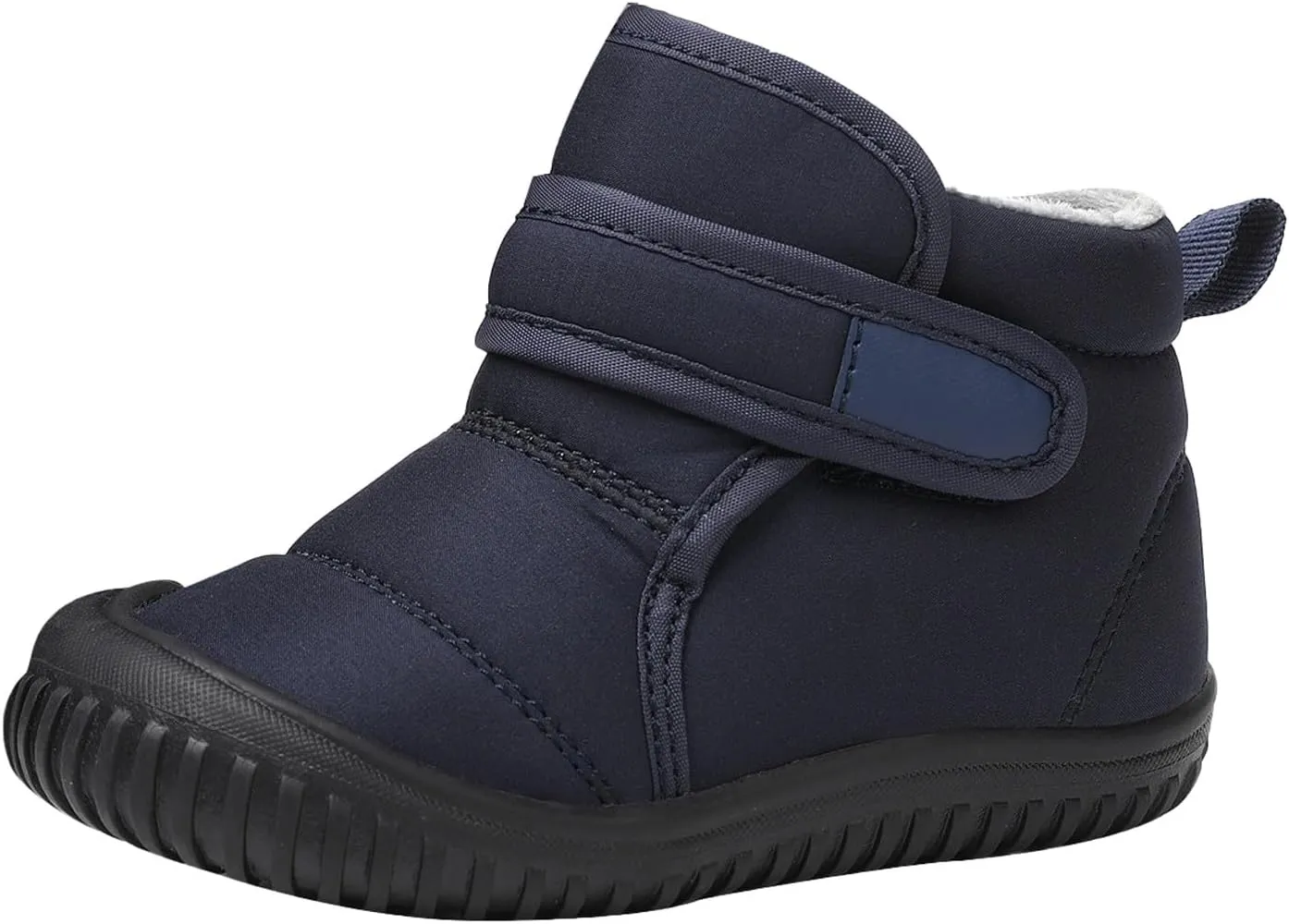 Boys Kids Fuzzy Snow Booties Winter Ski Shoes Childrens Cotton Warm Open Toe Non Slip Boots Fashion Warm Comfy Shoes