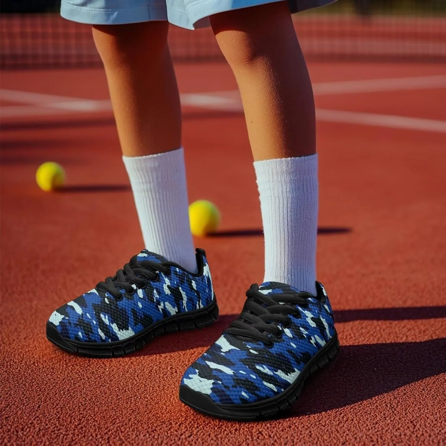Boys Running Shoes Breathable Kids Tennis Shoes Boys' Athletic Shoes for Runners