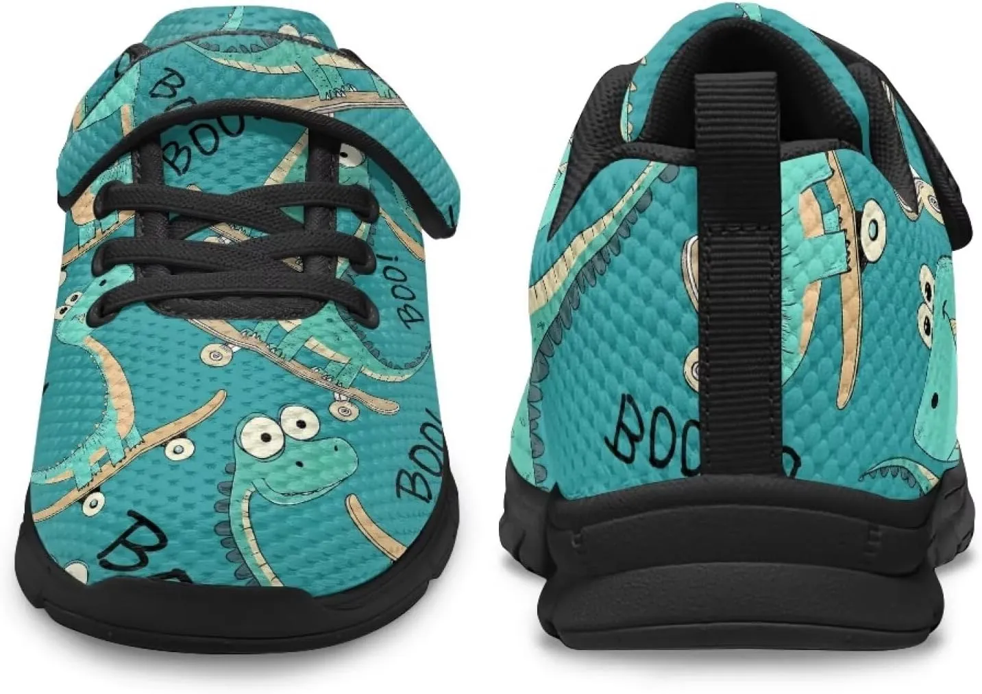 Boy's Single Buckle Sneakers,Teen Girl Anti-Skid Spring Walking Shoes Wear Resistant Sneakers for Jogging Cycling