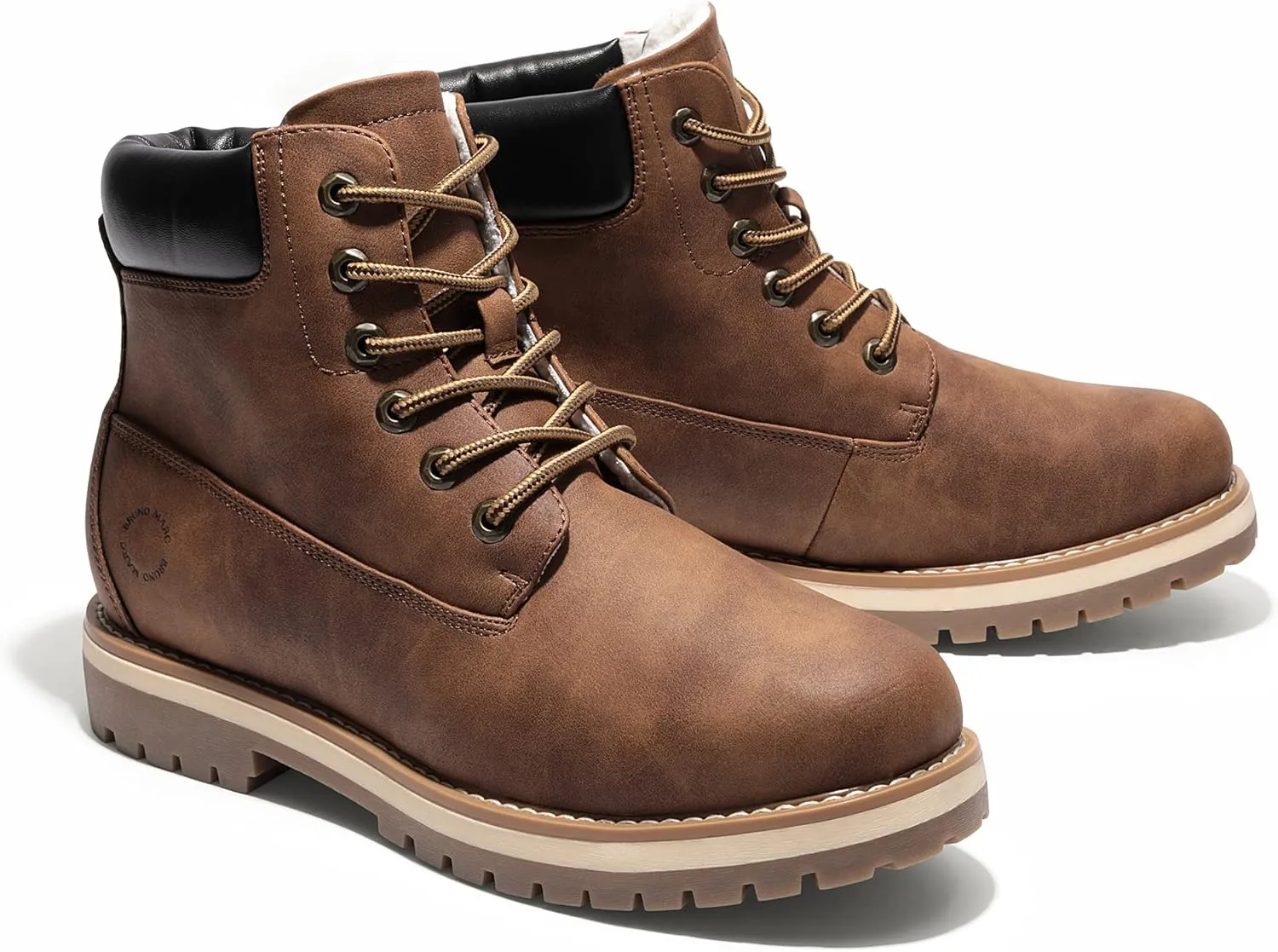 Bruno Marc Men's Classic Winter Fall Boots Outdoor Work Boots 2.0