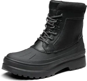 Bruno Marc Men's Insulated Waterproof Snow Boots Warm Fur Lined Outdoor Winter Boot