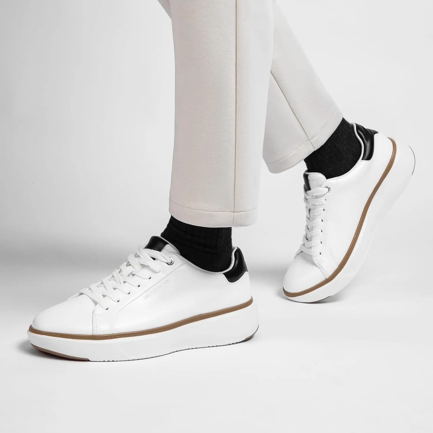 Bruno Marc Men's WaveFlex CoreNeat Dress Fashion Sneakers Casual Shoes