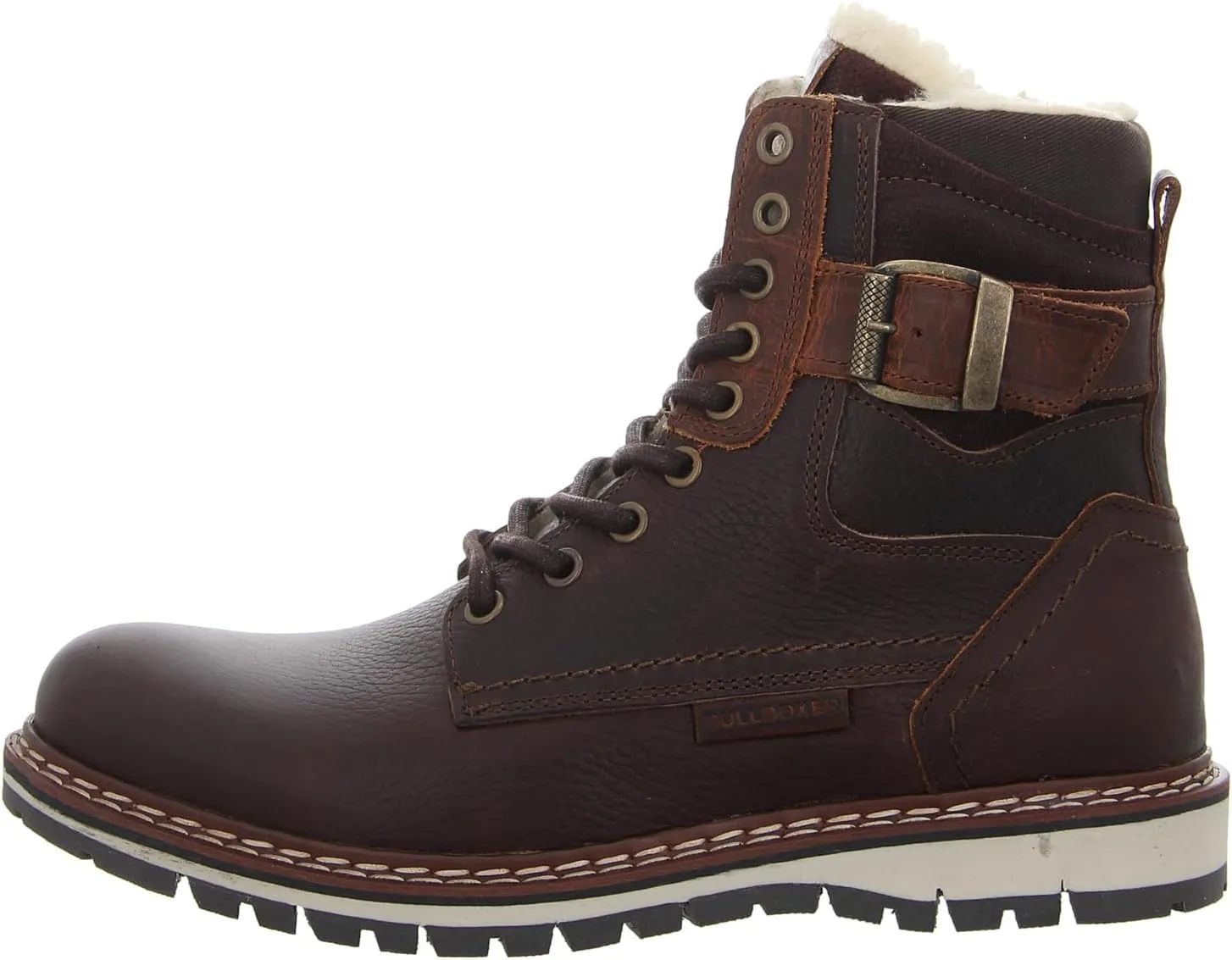 BULLBOXER Mens Brown Ankle Boots 877N80112AP