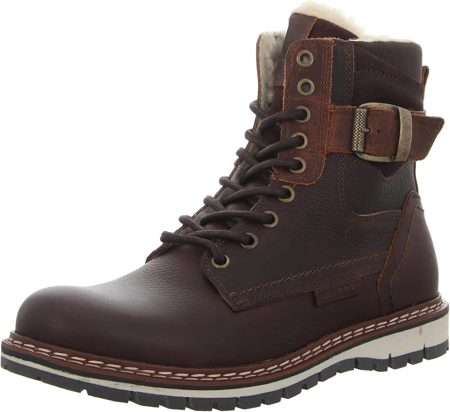 BULLBOXER Mens Brown Ankle Boots 877N80112AP