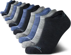 Calvin Klein Men's No Show Socks - 12 Pack Performance Cushion Tab Low Cut Socks for Sneakers Loafers Boat Shoes (Size: 7-12)