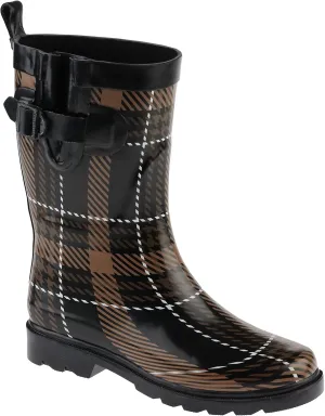 Capelli New York Ladies Mid-Calf Rubber Rain Boots